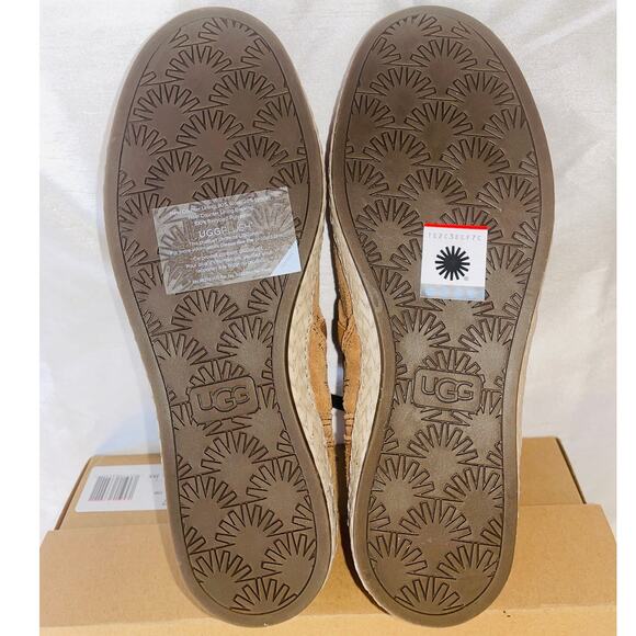 NIB UGG Rianne Ankle Boot in Carmel Suede - Women's Size 6.5 - Picture 9 of 10